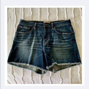 High Rise denim shorts